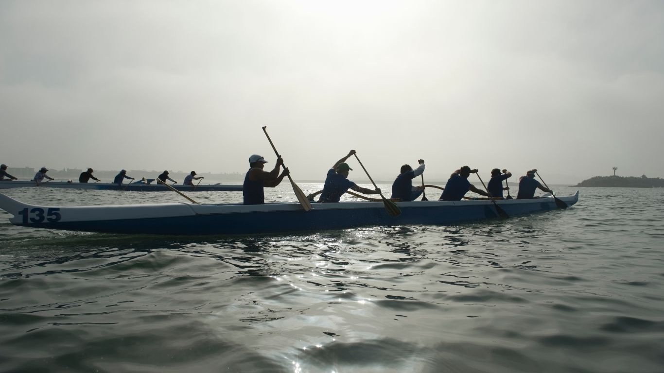 Canoagem Havaiana, Canoa Havaiana